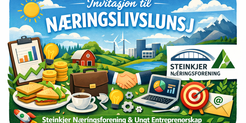 Næringslivslunsj i regi næringsforeningen & Ungt Entreprenørskap
